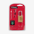 Candado De Combinacion 20mm Maleta, Mochila | HERMEX