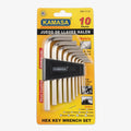 Juego llaves allen 10pcs KM-1114 - Kamasa
