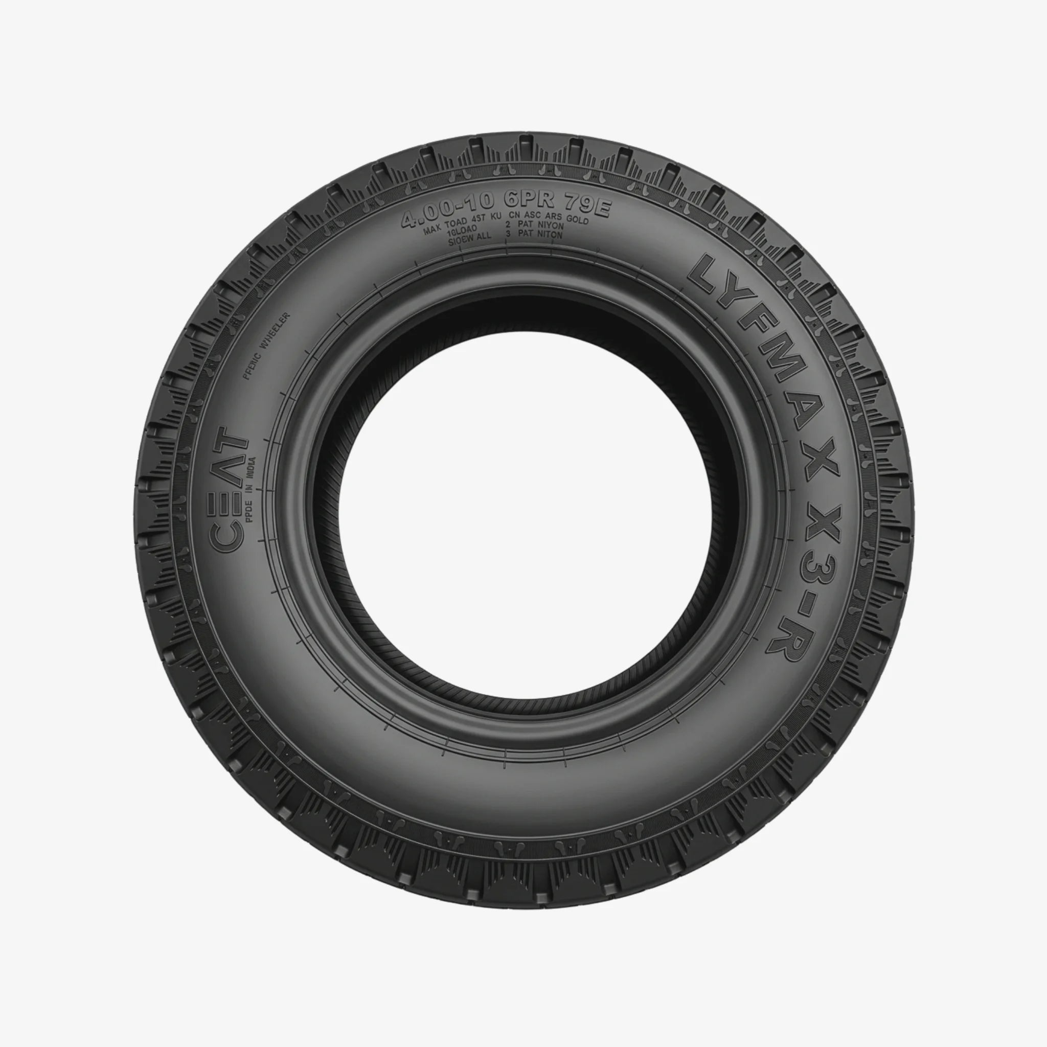 LLANTA + CAMARA CEAT 4.00-10 LYFMAX X3