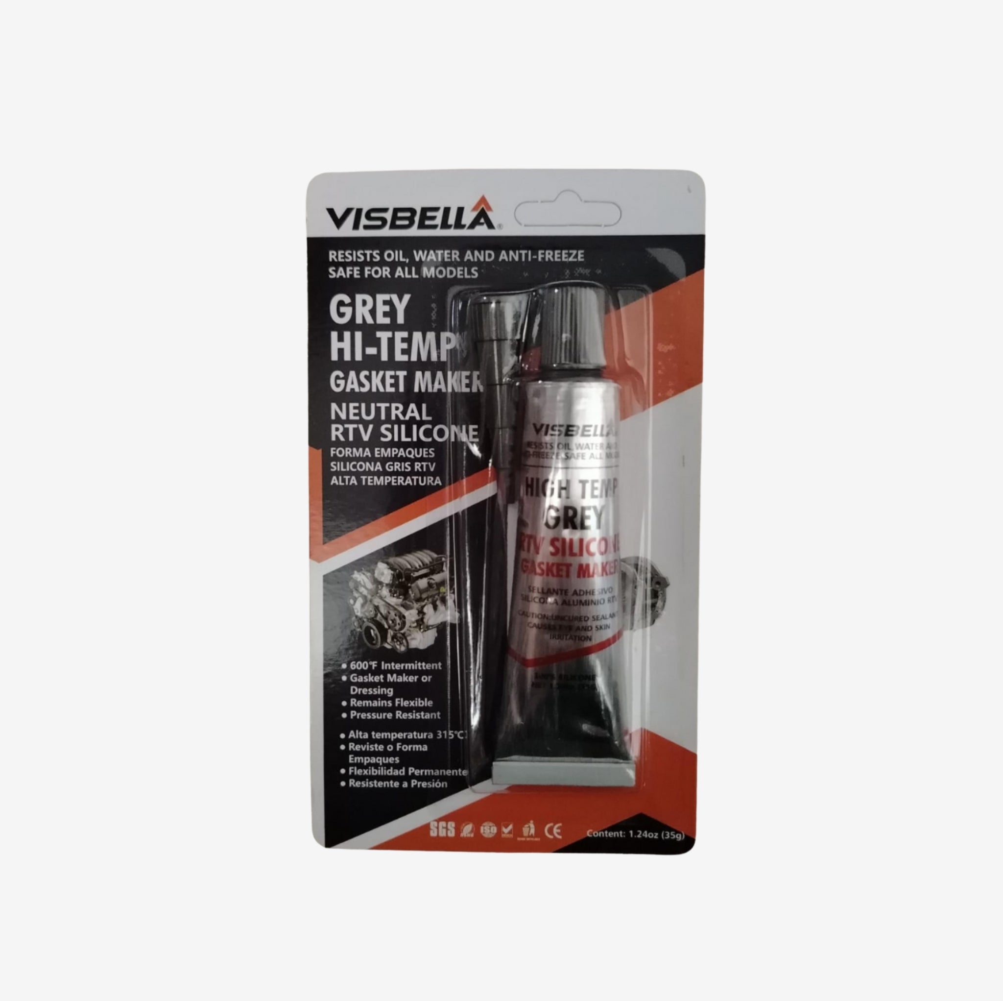 SILICONA VISBELLA MEGA GREY PEQUEÑA