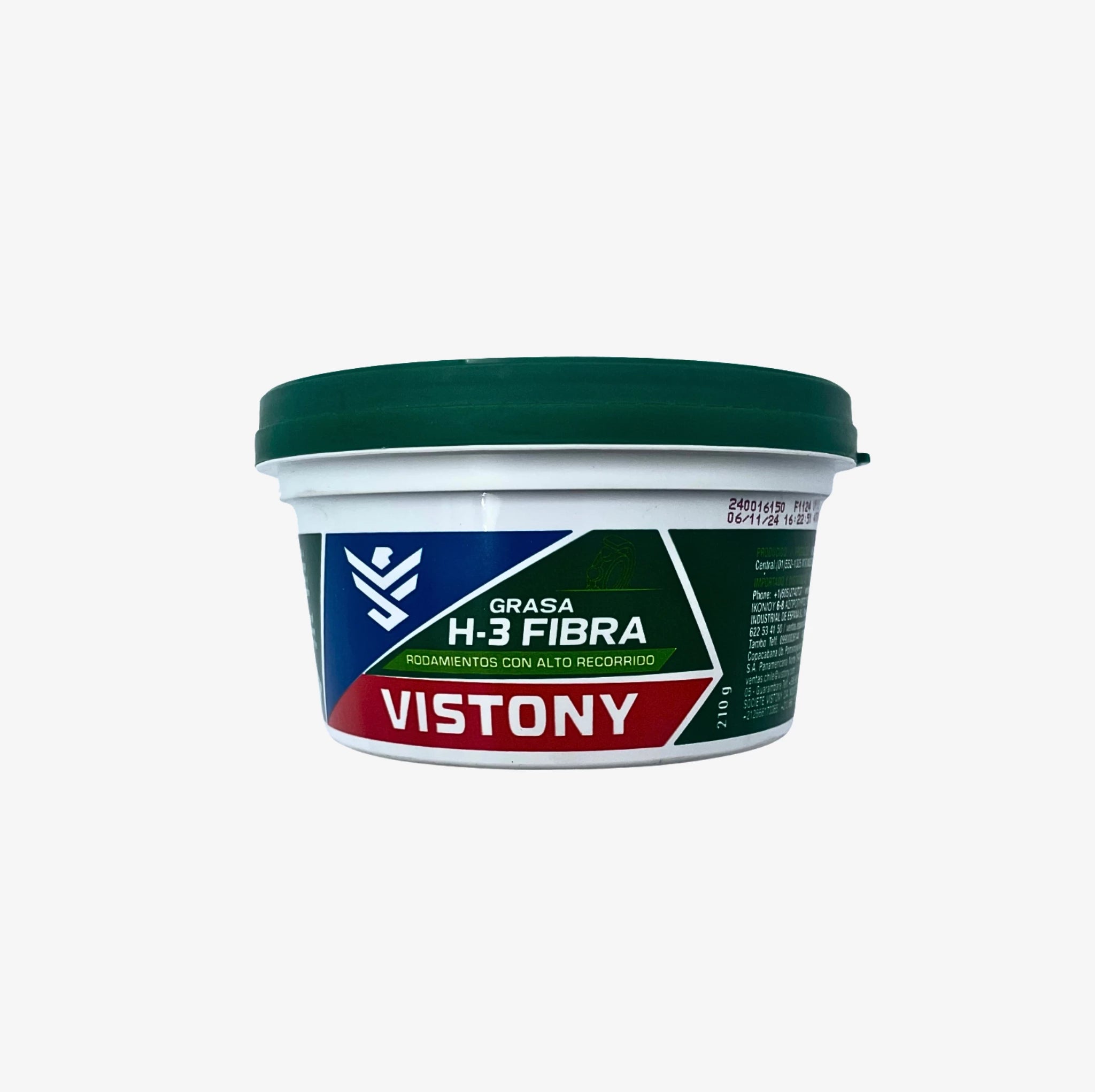 GRASA GRUESA VISTONY VERDE 210 GRAMOS