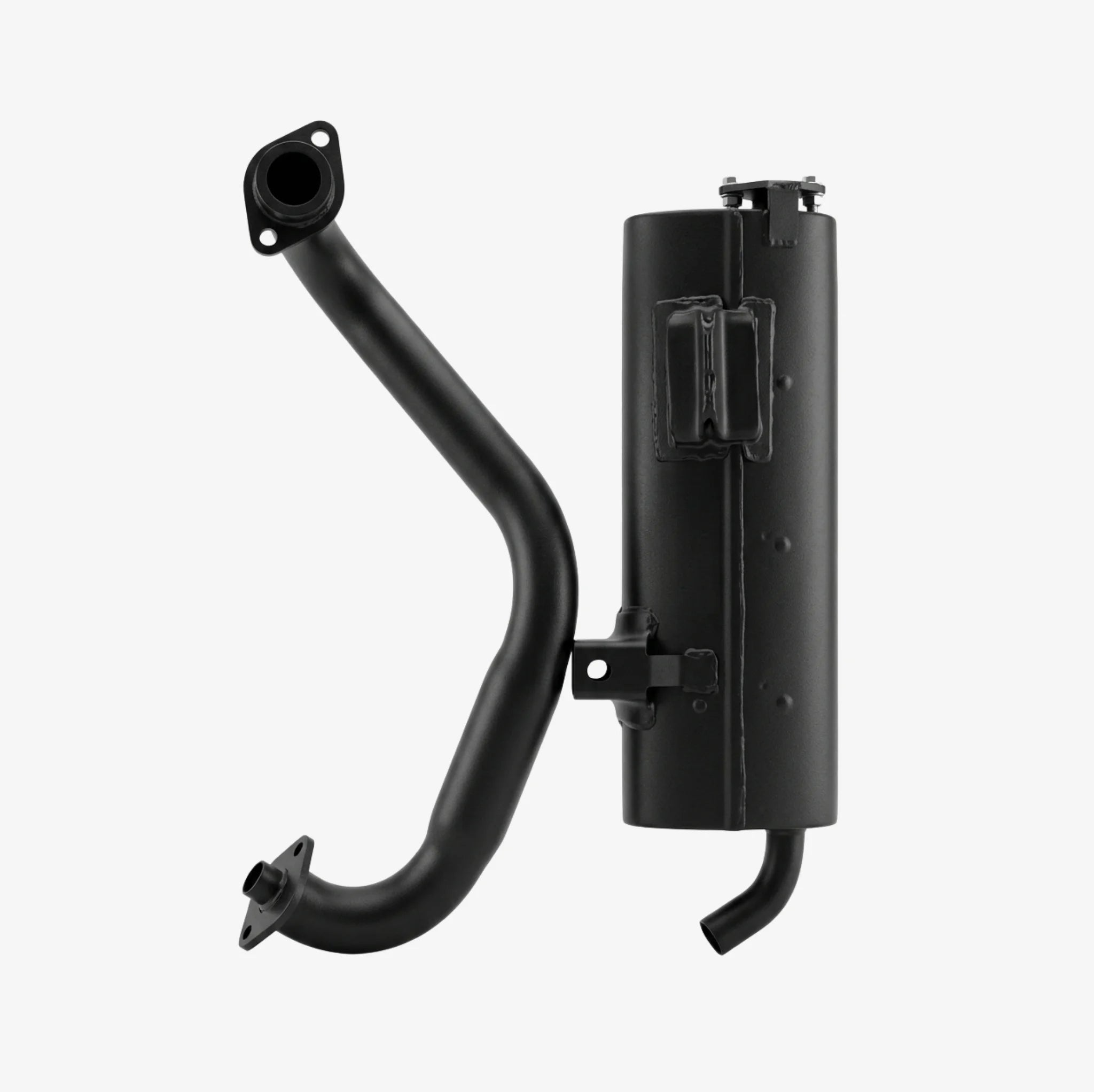 Tubo de Escape Completo Importado para Torito Bajaj 4T Crom-Z