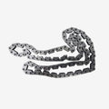 CADENA DE LEVAS GRUESA 4T CROM UG