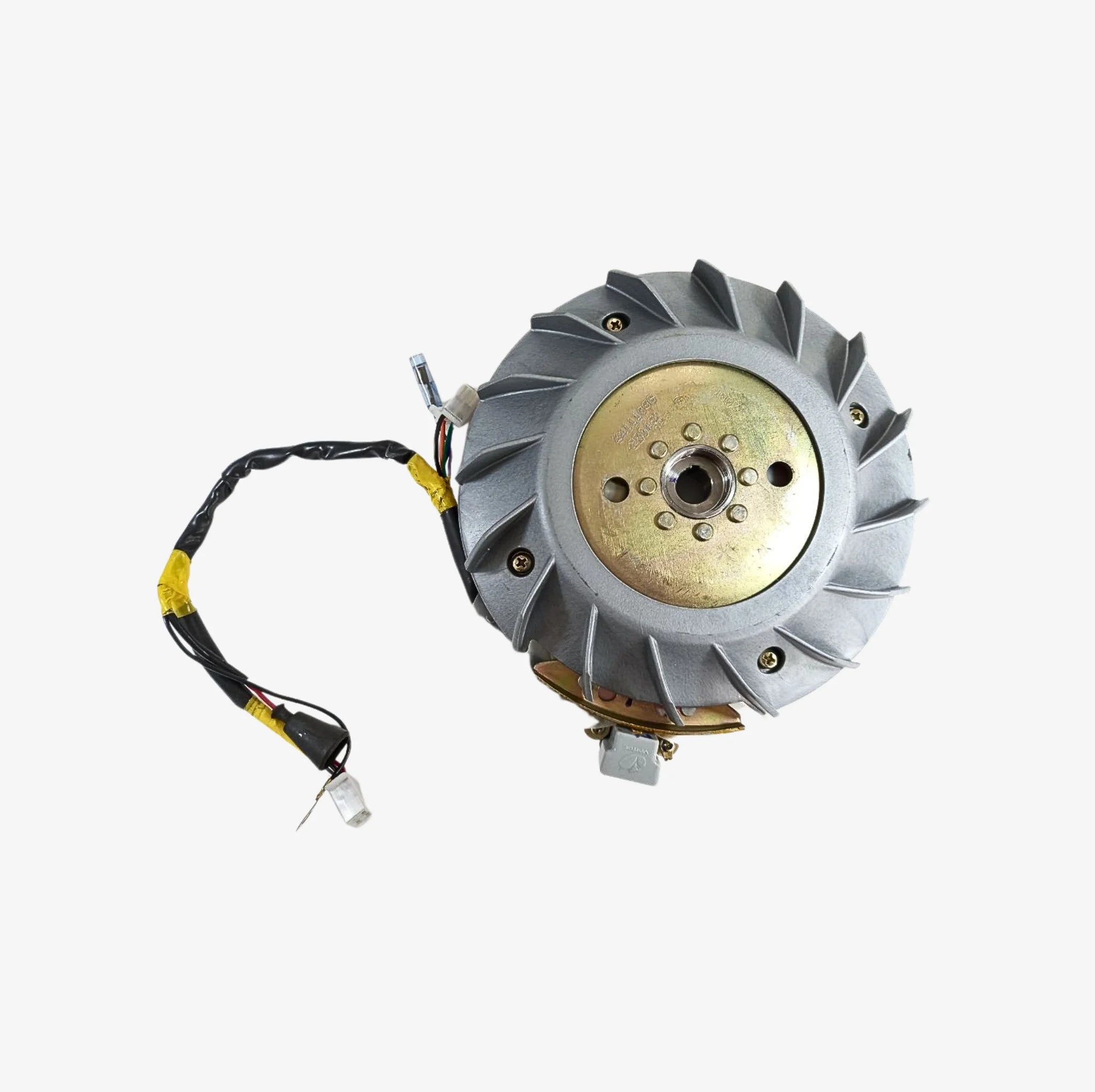 MAGNETO O VOLANTE COMPLETO CON ESTATOR PARA BOBINA GRIS 2T 5L (2003-2012) VARROC