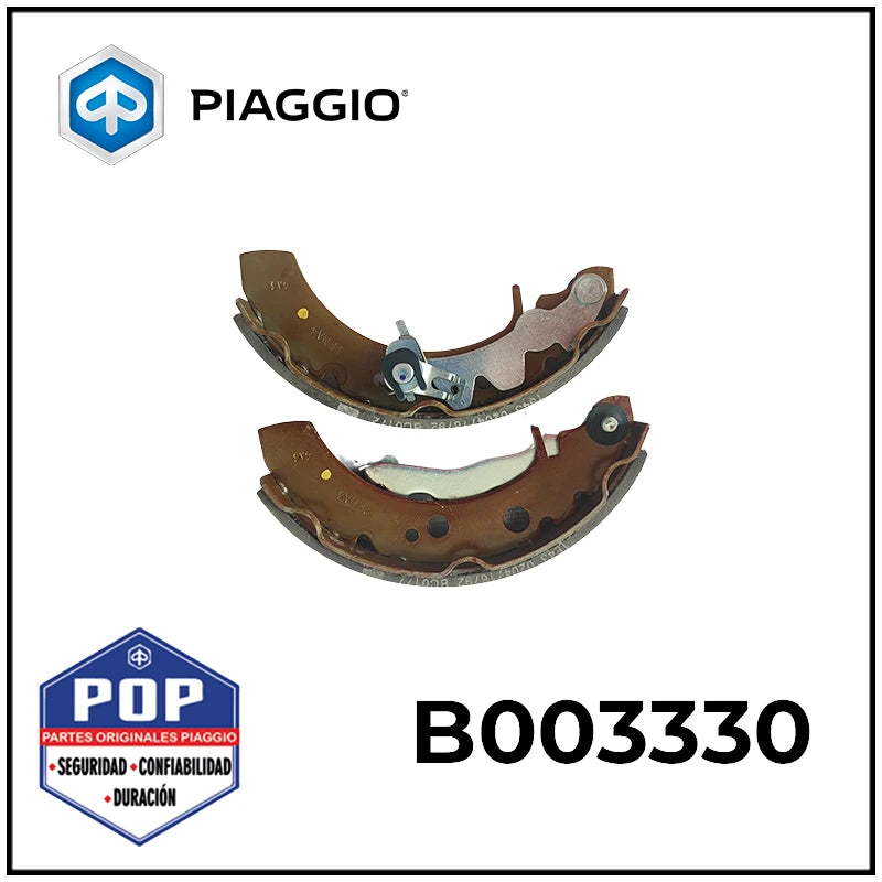 Kit de Zapata de Freno Posterior LH PIAGGIO CITY 2016-2023, NXT+ 2023