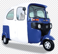 Mototaxi Bajaj 4T GSL 2026 Azul - Edición Crom X Dual con Tablero Smart